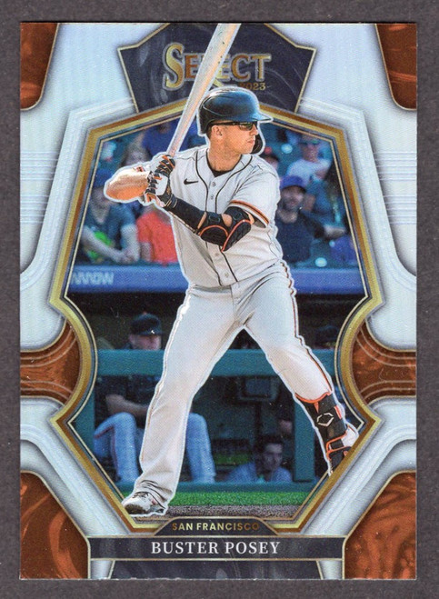 2023 Panini Select #120 Buster Posey Premier Level Silver Prizm