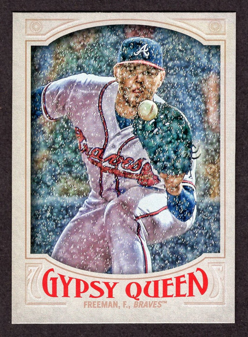 2016 Topps Gypsy Queen #8 Freddie Freeman Variation