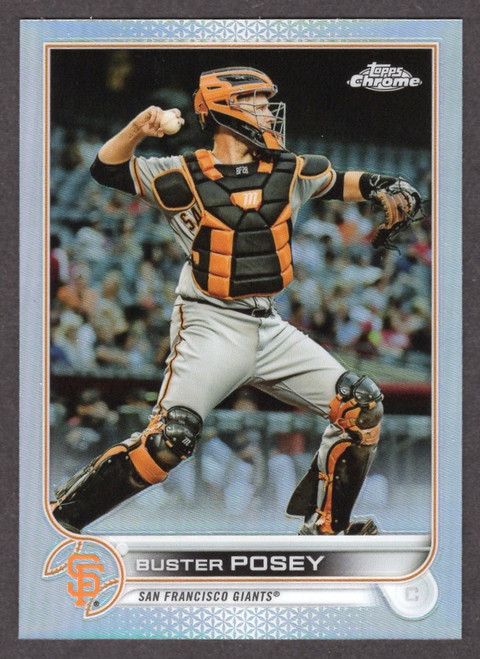 2022 Topps Chrome #95 Buster Posey Refractor 