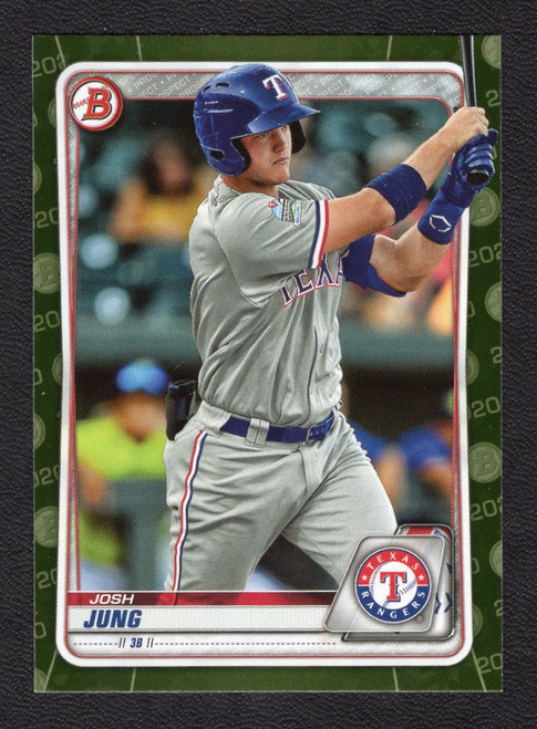 2020 Bowman #BP-113 Josh Jung Camo Parallel