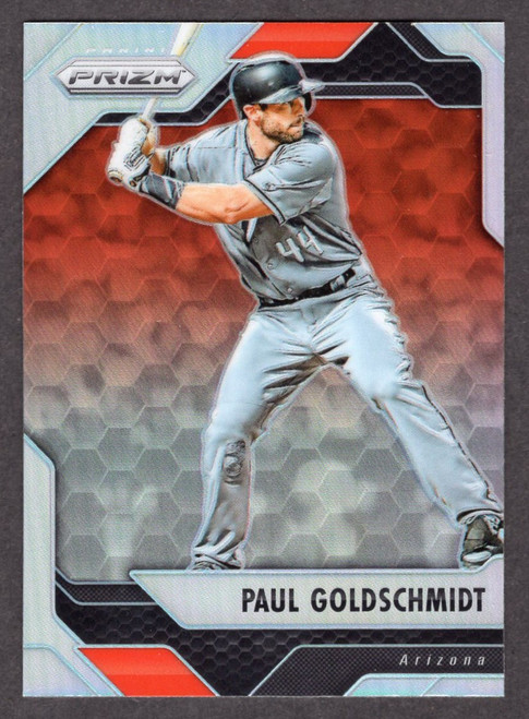 2017 Panini Prizm #37 Paul Goldschmidt Silver Prizm