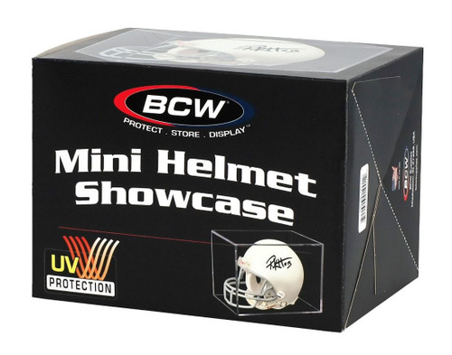 BCW Mini Helmet Showcase UV