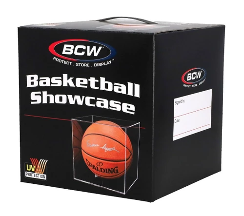 BCW Basketball Showcase with Stand & UV