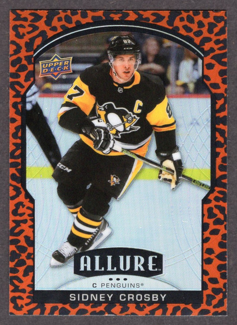 2020-21 Upper Deck Allure #70 Sidney Crosby Leopard SP