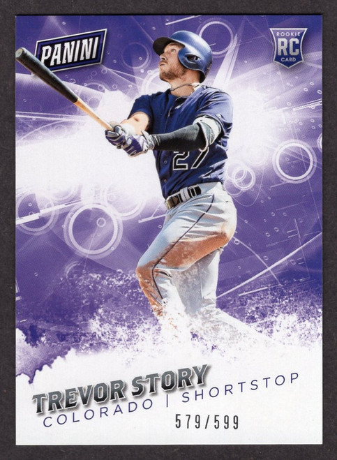 2016 Panini Father's Day #70 Trevor Story Rookie/RC 579/599