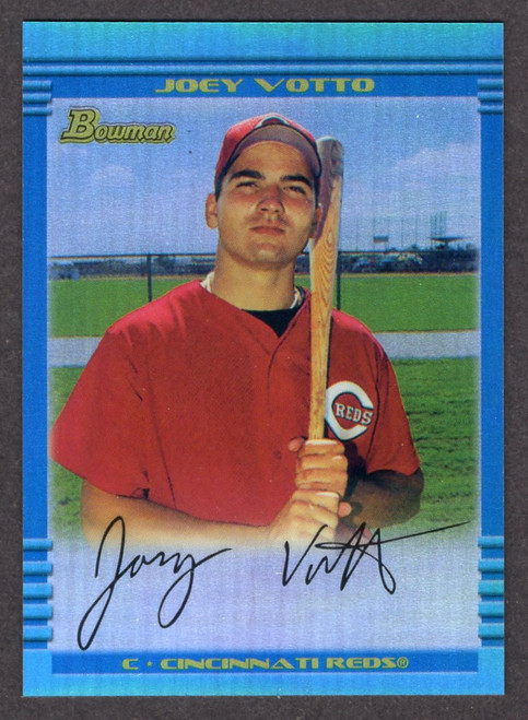 2013 Bowman Chrome #BDP-44 Joey Votto Refractor Reprint