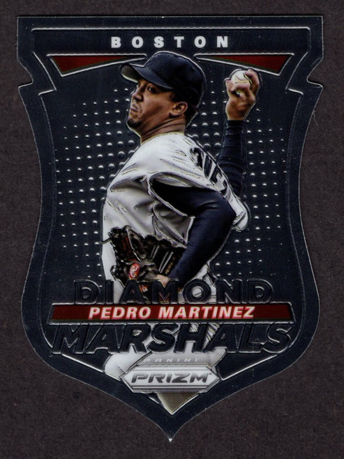 2015 Panini Prizm #17 Pedro Martinez Diamond Marshals Die-Cut