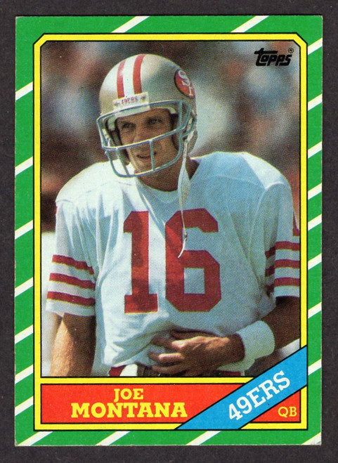 1986 Topps #156 Joe Montana