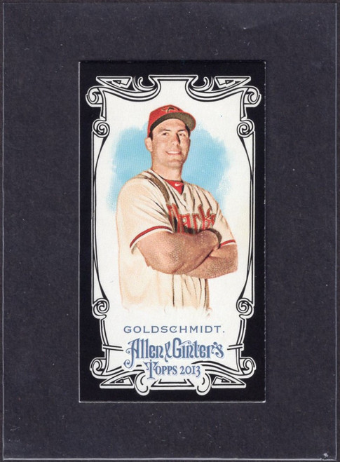 2013 Topps Allen & Ginter #277 Paul Goldschmidt Black Border Mini