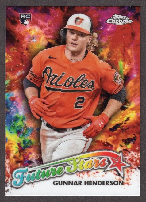 2023 Topps Chrome Update #FSU-17 Gunnar Henderson Future Stars Rookie/RC