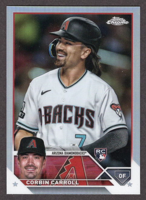 2023 Topps Chrome Update #USC220 Corbin Carroll Image Variation Rookie/RC Refractor
