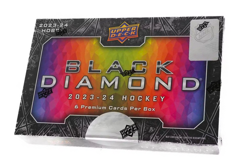 2023/24 Upper Deck Black Diamond Hockey Hobby Box