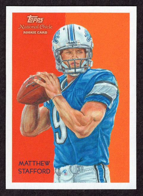 2009 Topps National Chicle #C37 Matthew Stafford Rookie/RC