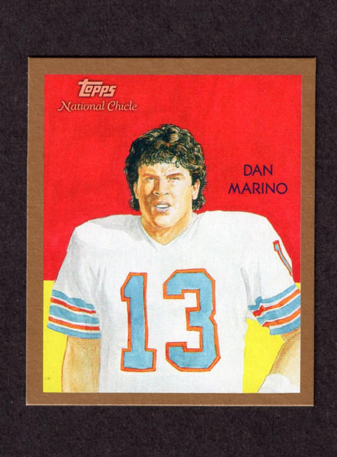 2009 Topps National Chicle #36 Dan Marino Gold Mini