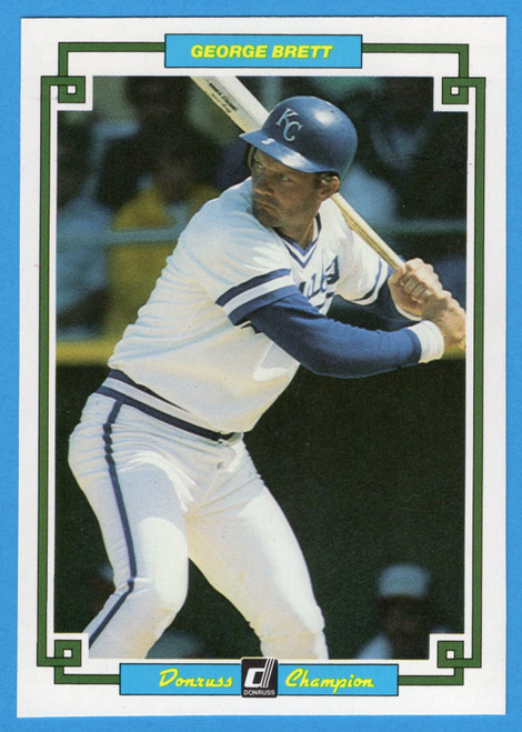 1984 Donruss Champions #15 George Brett (Oversized)