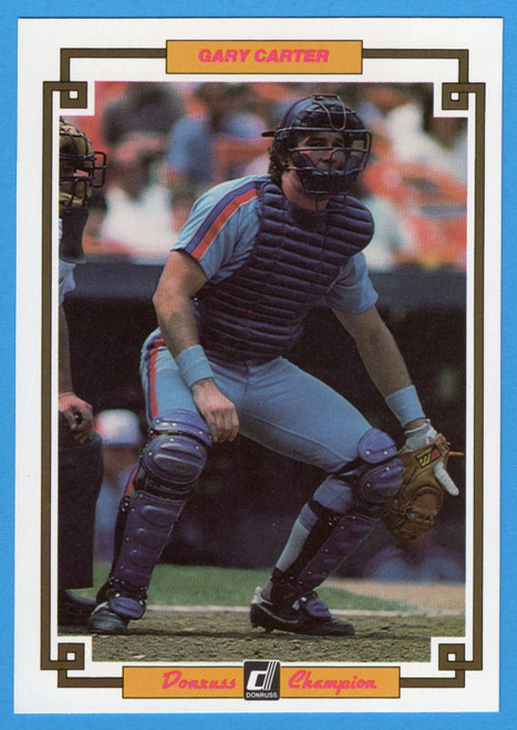 1984 Donruss Champions #58 Gary Carter (Oversized)