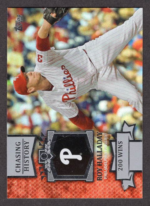 2013 Topps Update #CH-86 Roy Halladay Chasing History Silver Foil