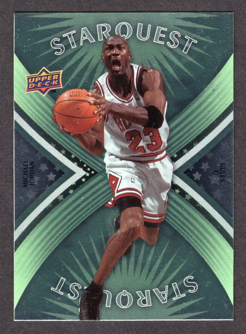 2008/09 Upper Deck First Edition #SQ-20 Michael Jordan Starquest Green