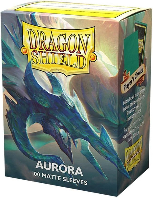Dragon Shield Matte Standard Size Sleeves - Players' Choice - Aurora 100ct Box