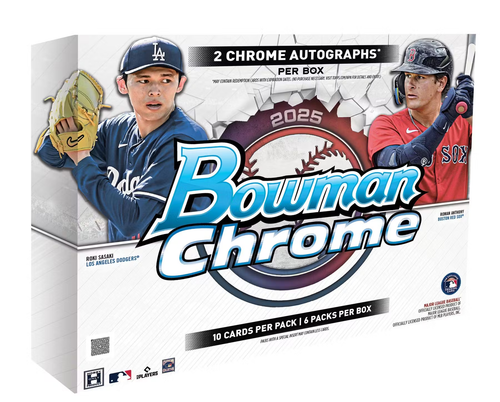 2025 Bowman Chrome Baseball Hobby Box (Presale) 2025 Bowman Chrome Baseball Hobby Box (Presale)