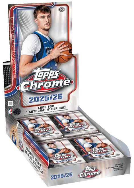 2025/26 Topps Chrome Basketball Hobby Box