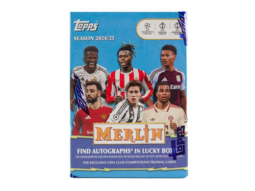 2024/25 Topps Chrome Merlin UEFA Club Competitions Soccer Blaster Box