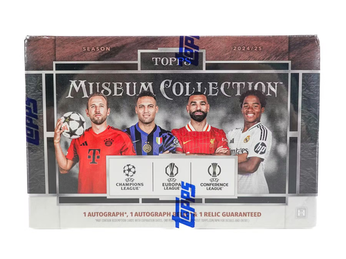 2024/25 Topps UEFA Club Competitions Museum Collection Soccer Hobby Box