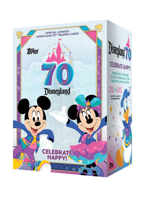 2025 Topps Disneyland 70th Anniversary Blaster Box