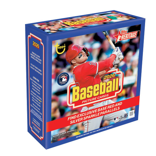 2026 Topps Heritage Baseball Mega Box