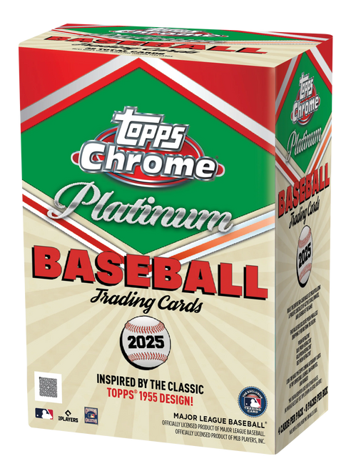 2025 Topps Chrome Platinum Baseball Blaster Box