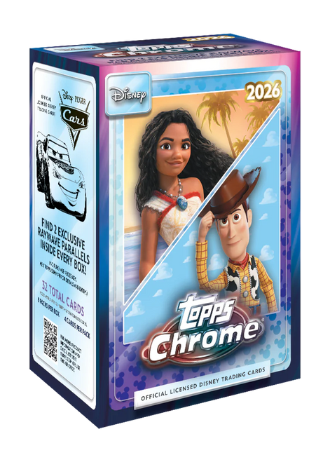 2026 Topps Chrome Disney Blaster Box