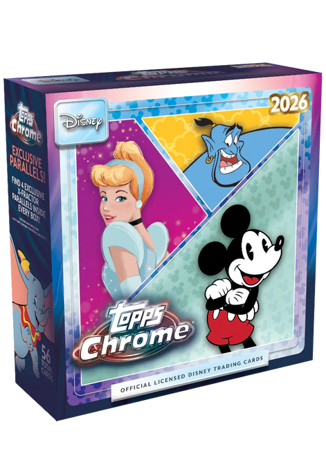 2026 Topps Chrome Disney Mega Box