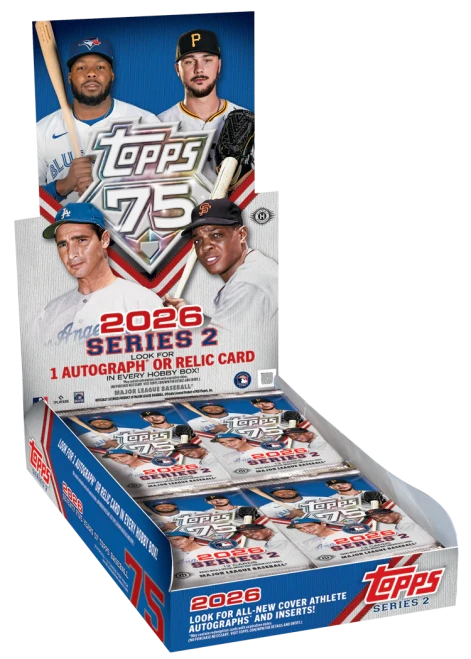 CASE BREAK: 2026 Topps Series 2 Baseball HOBBY 12-box Random Team