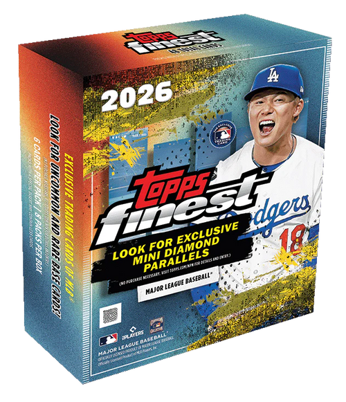2026 Topps Finest Baseball Mega Box