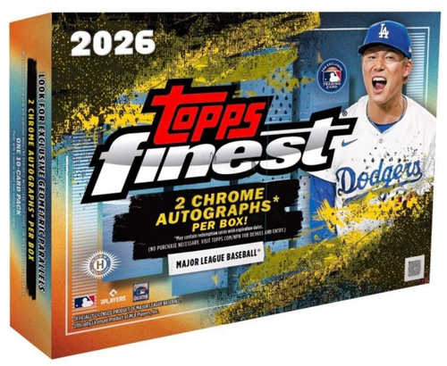 2026 Topps Finest Baseball Breaker's Delight Box