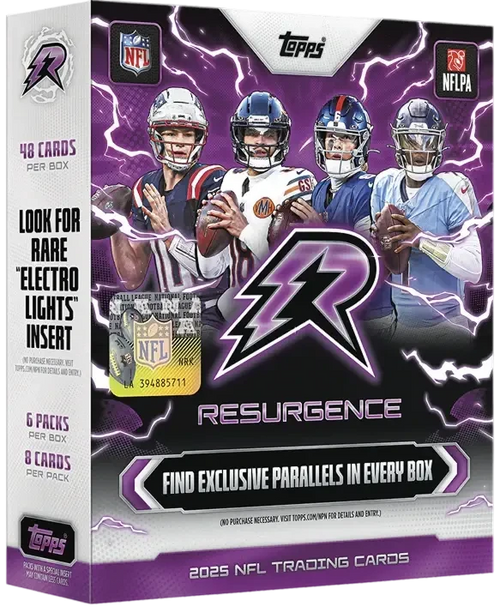 2025 Topps Resurgence Football Mega Box