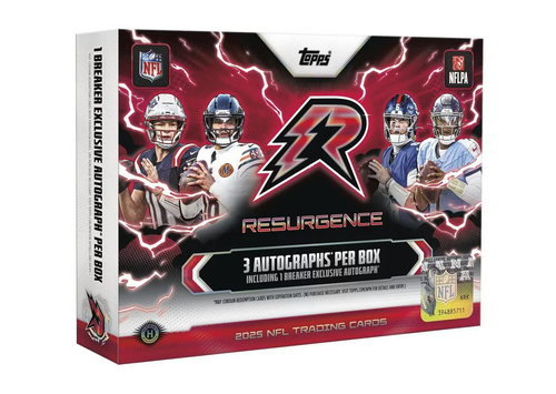 2025 Topps Resurgence Football Breaker's Delight Box