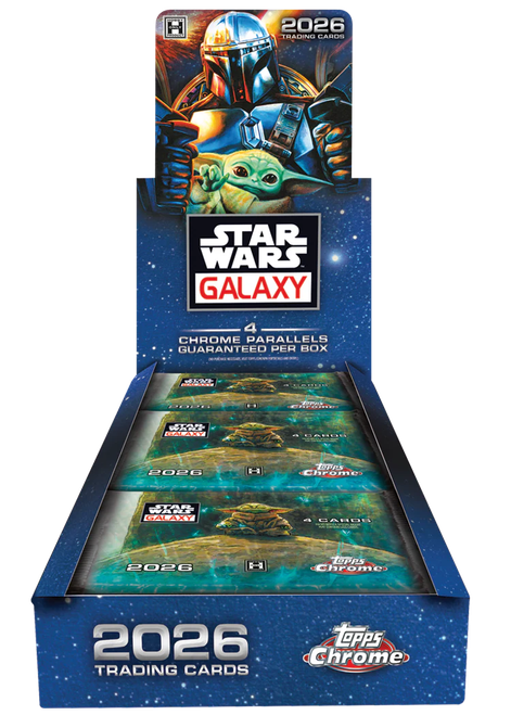 2026 Topps Star Wars Chrome Galaxy Hobby Box