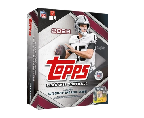 2026 Topps Flagship Football Mega Box