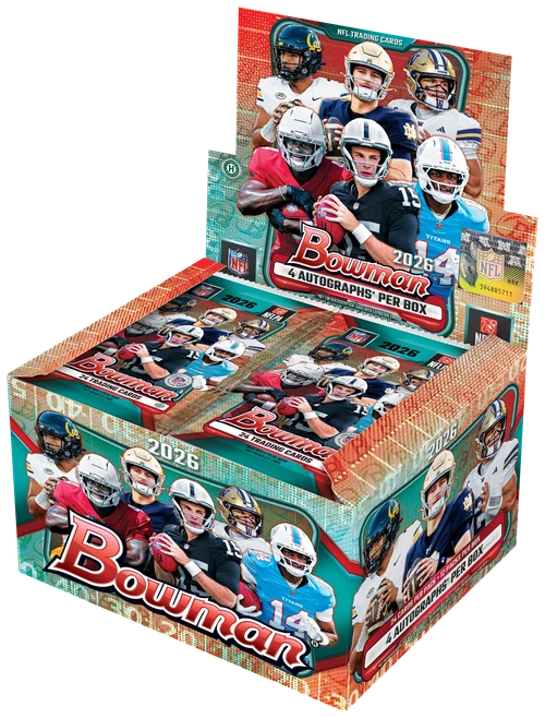 2026 Bowman Football Jumbo Hobby Box