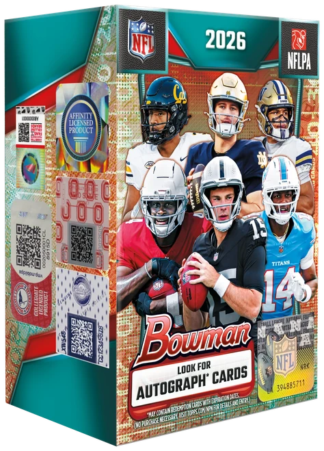 2026 Bowman Football Blaster Box (Sealed)