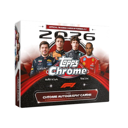 2026 Topps Chrome Formula 1 Racing Mega Box
