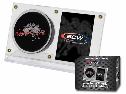 BCW Puck & Card Holder / Case of 36