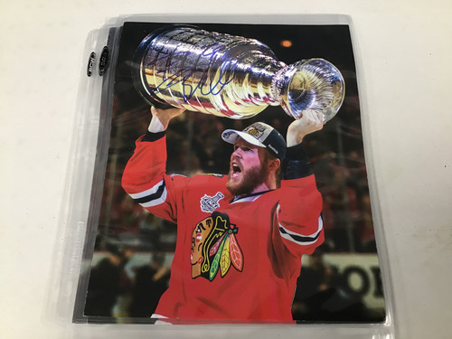 Bryan Bickell Chicago Blackhawks Autographed 8x10 BCK Authentic #5365