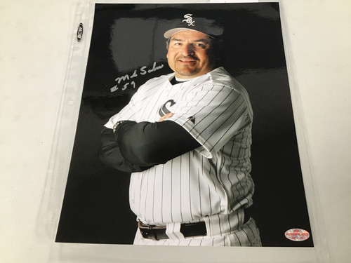 Mark Salas Chicago White Sox Autographed 8x10 BCK Authentic #5374