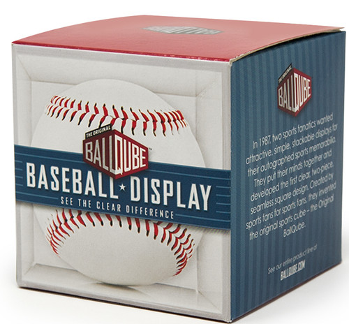 BallQube Baseball Display