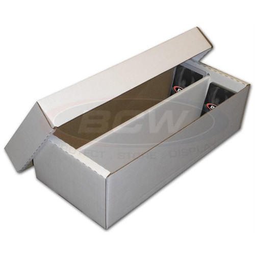 BCW Shoe 2-row Storage Box / 10ct Lot
