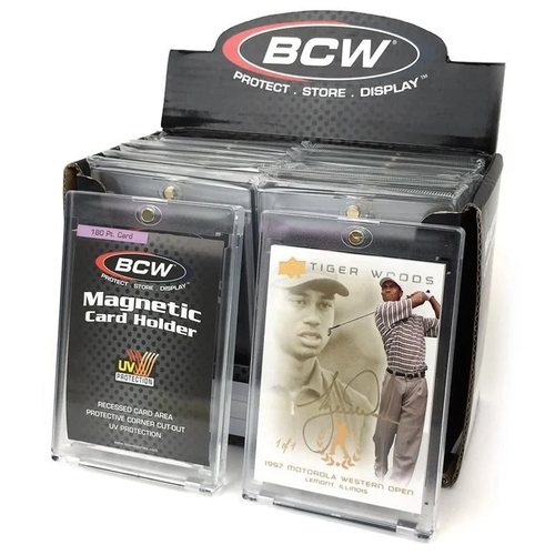 BCW Magnetic 180pt Card Holder 12ct Box