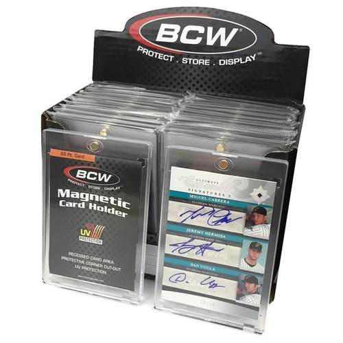 BCW Magnetic 55pt Card Holder 18ct Box