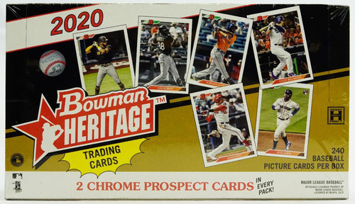 2020 Bowman Heritage Baseball Hobby Box